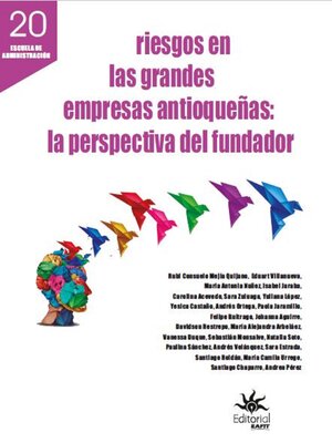 cover image of Riesgos en las grandes empresas antioqueñas